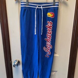 Jayhawks Blue Kids Sweatpants